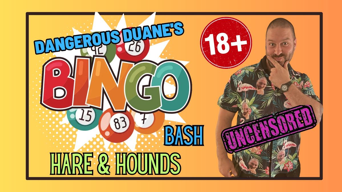 Mad Friday Bingo Bash at The Hare & Hounds (Adult Only)