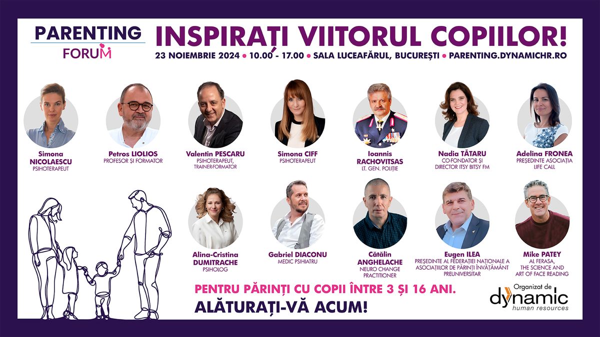 PARENTING FORUM - Sala Luceafarul Bucuresti