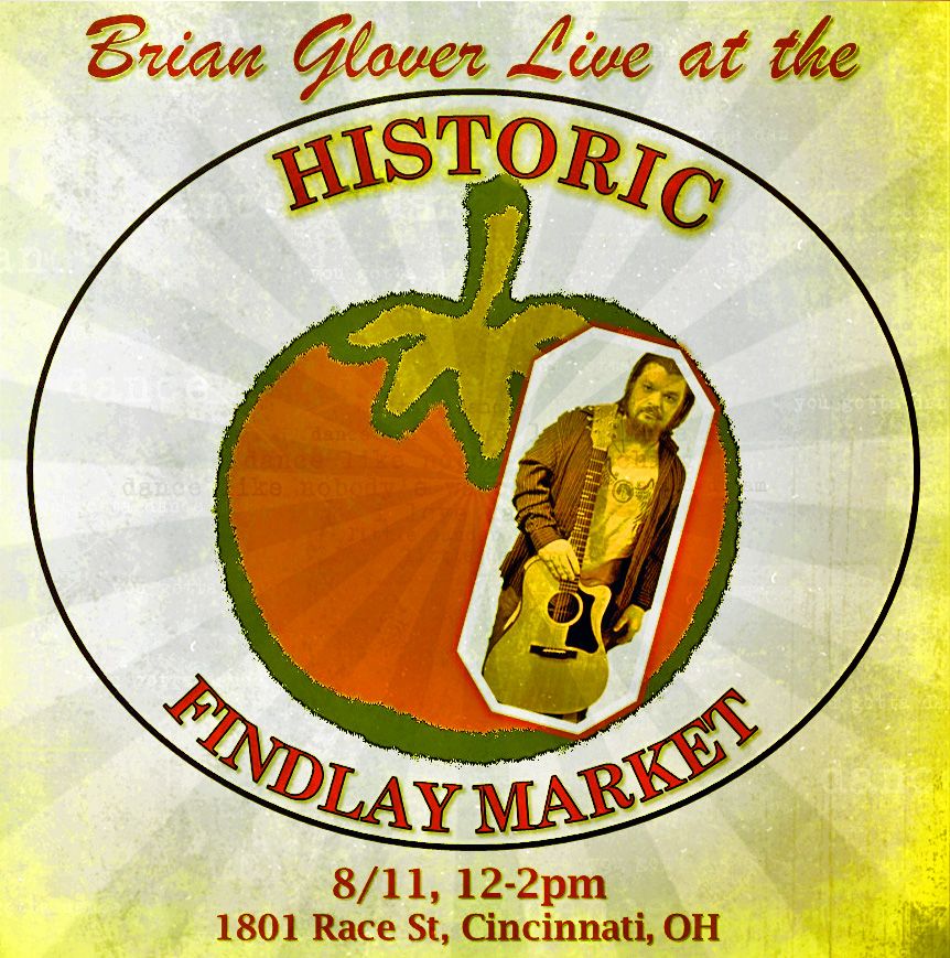 Brian Glover sings at The Historic Findlay Market