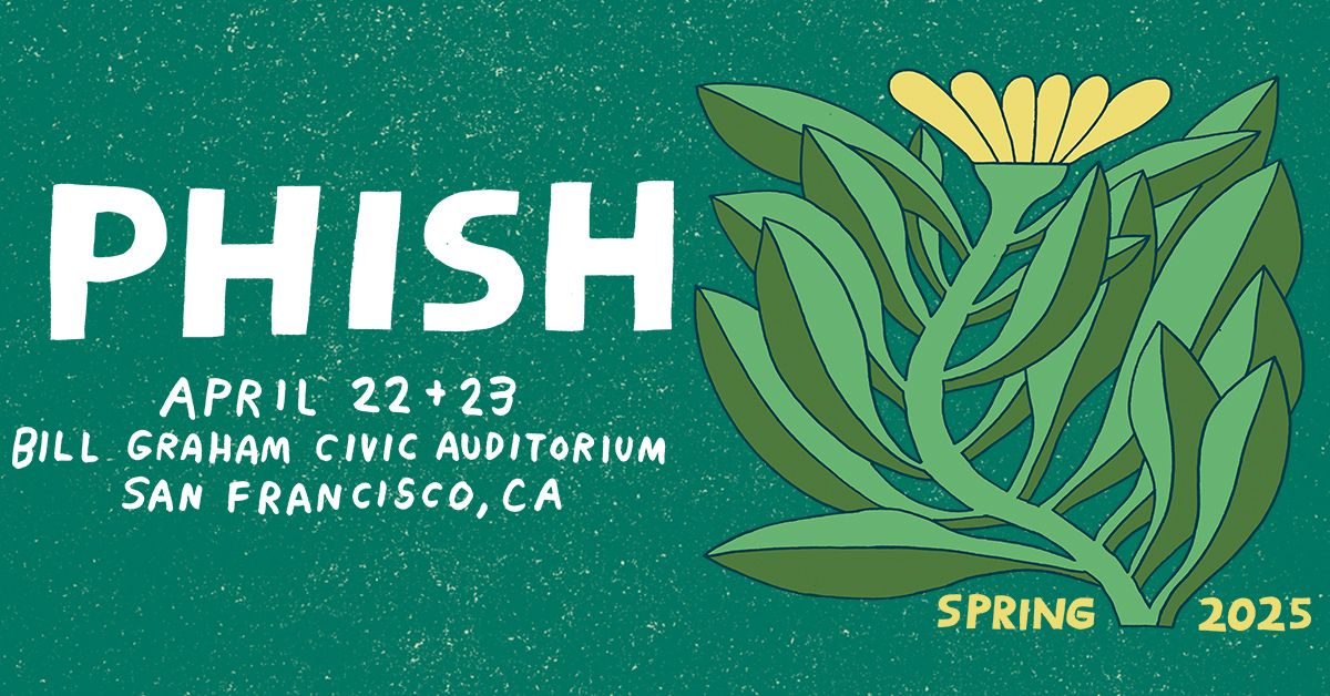 Phish at Bill Graham Civic Auditorium - 2 Nights!