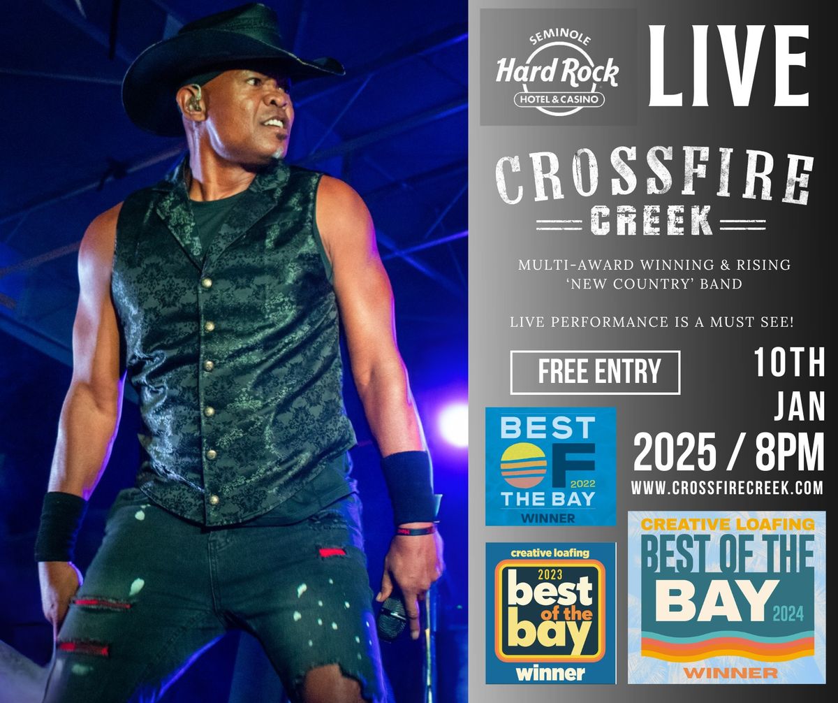 Hard Rock Tampa | Crossfire Creek (New Country Band)