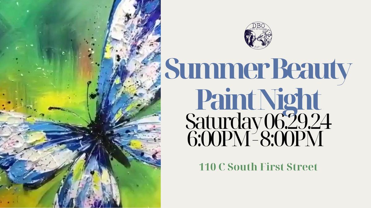 Summer Beauty Paint Night