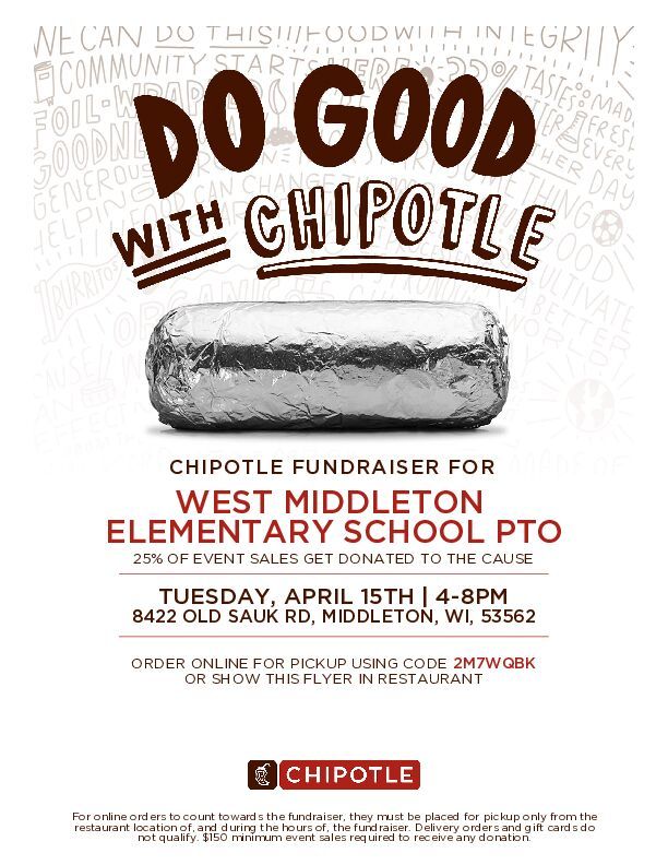 Chipotle Fundraiser