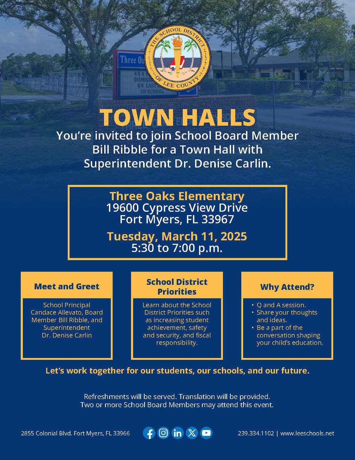 District 3 Town Hall