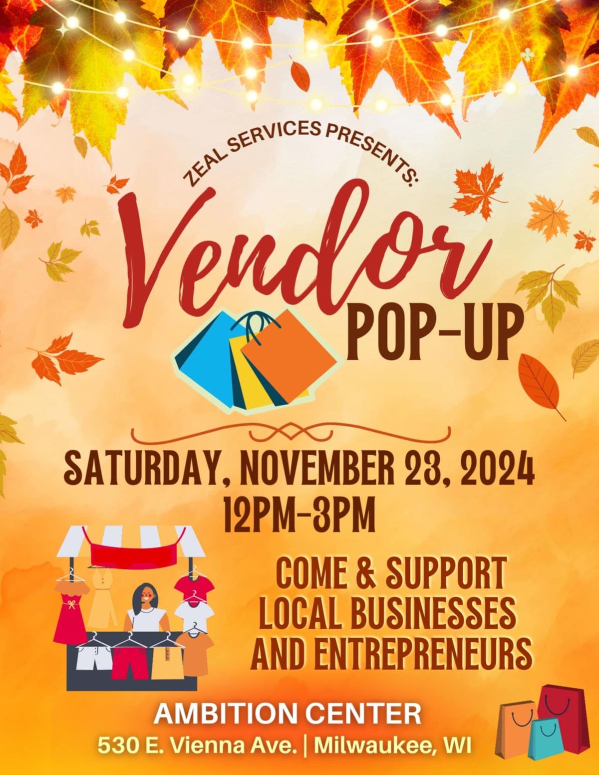 Fall \ud83c\udf42 Vendor Pop Up