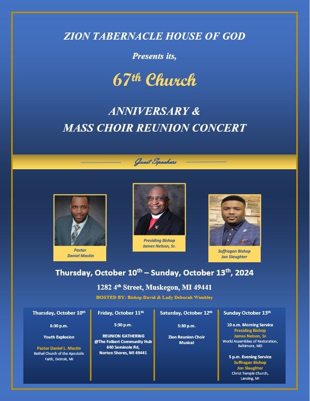 Zion Church Reunion 2024