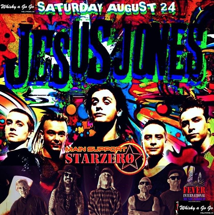 Jesus Jones Supported By Starzero