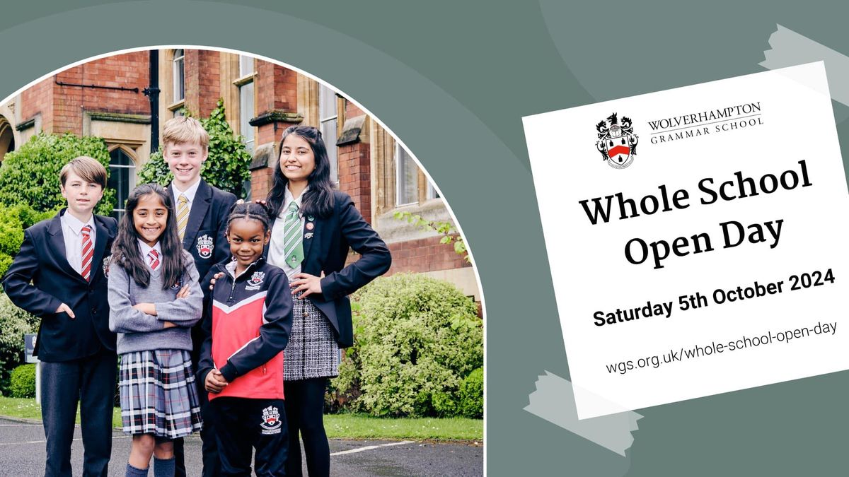 Whole School Open Day