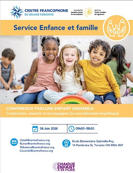 6e \u00e9dition de la Conf\u00e9rence "Parlons Enfant Ensemble"