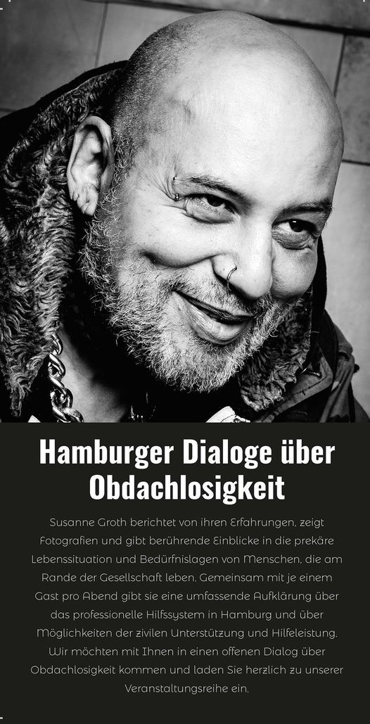 Hamburger Dialoge \u00fcber Obdachlosigkeit - "Aus dem Alltag eines Streetworkers"
