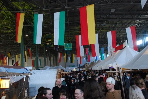 16. Leipziger Umschlag - mittelalterlicher Hallenmarkt der Superlative