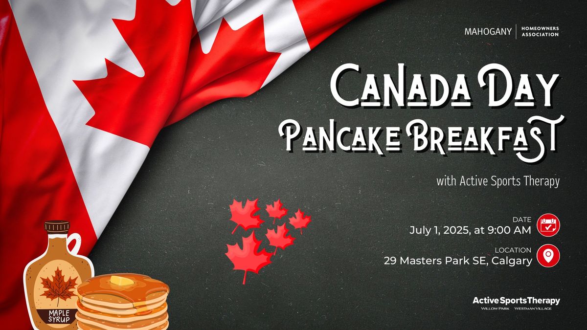 Canada Day Breakfast with Active Sports Therapy