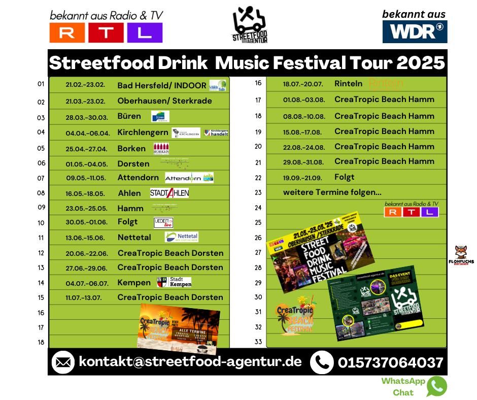 Streetfood Drink & Music Festival 