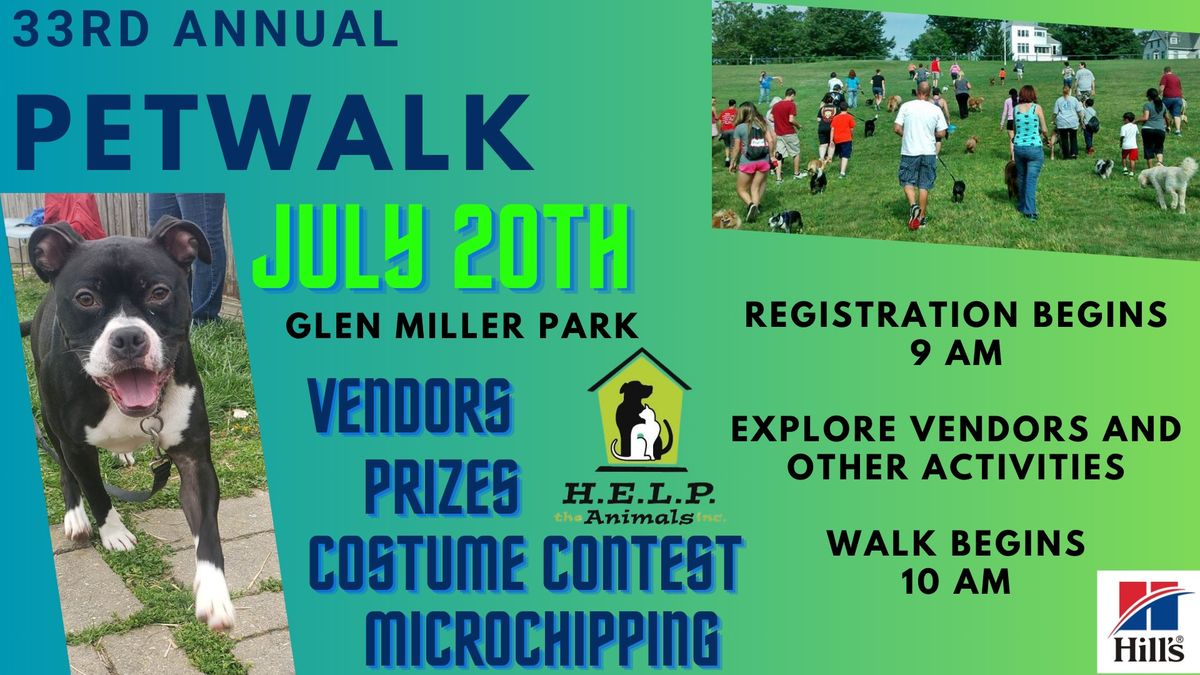 33rd Annual Pet Walk