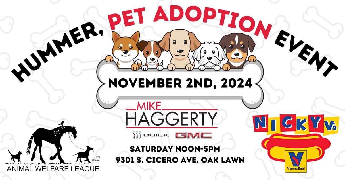  Hummer EV and Pet Adoption Event