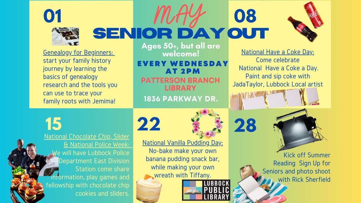 Senior Day Out at Patterson Branch Library