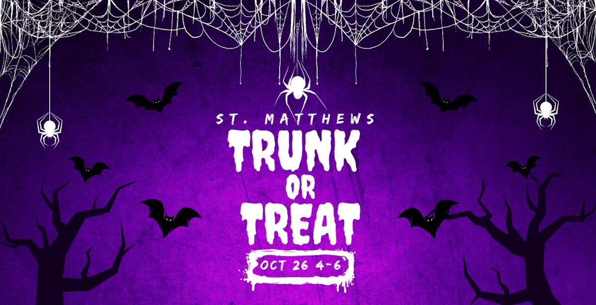 St. Matthew's Lutheran Church Trunk or Treat Community Event