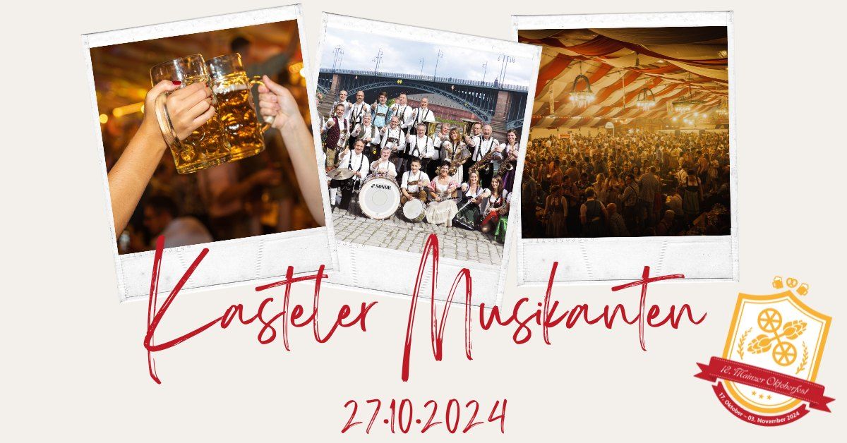 18. Mainzer Oktoberfest mit den Kasteler Musikanten