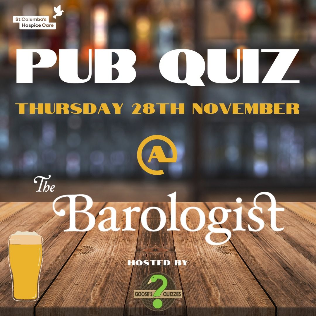 Pub Quiz November 2024