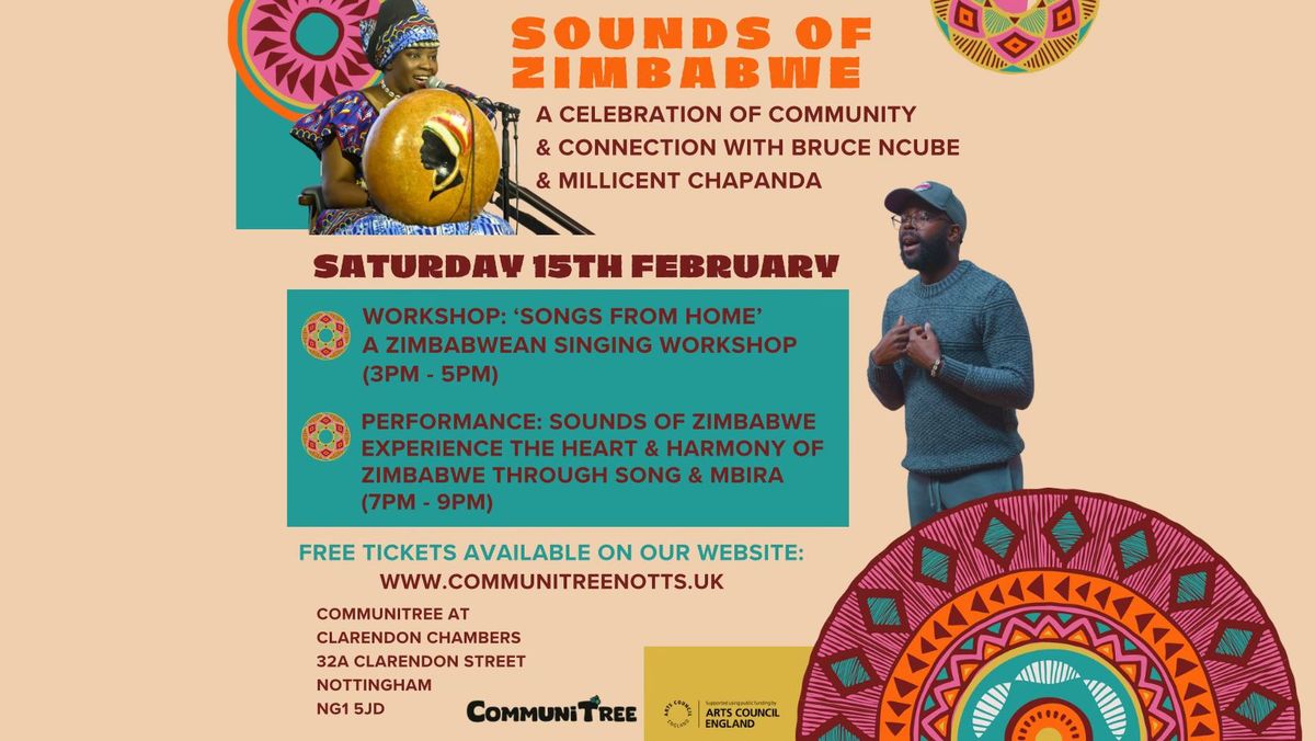 Sounds of Zimbabwe - A celebration of community & connection with Bruce Ncube & Millicent Chapanda 