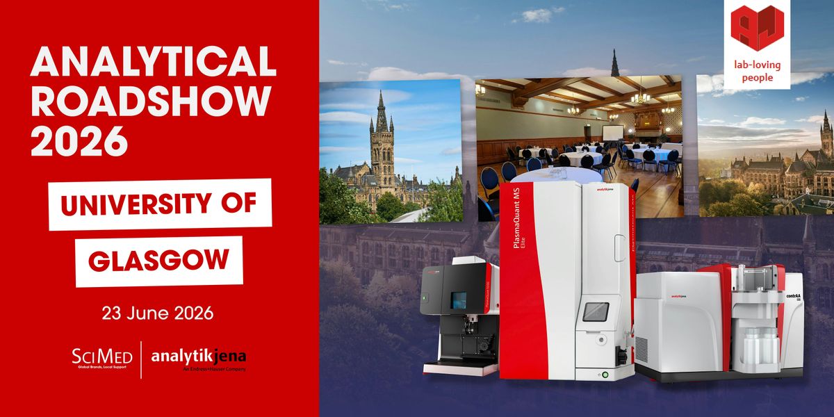 Analytik Jena & SciMed UK Roadshow 2026 - Glasgow