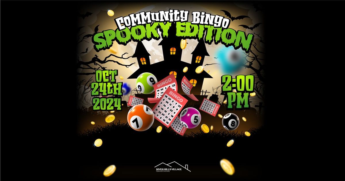 Community BINGO: Spooky Edition at River Hills Village