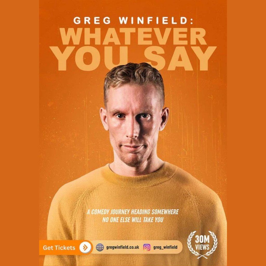 Greg Winfield Southampton Comedy Tour