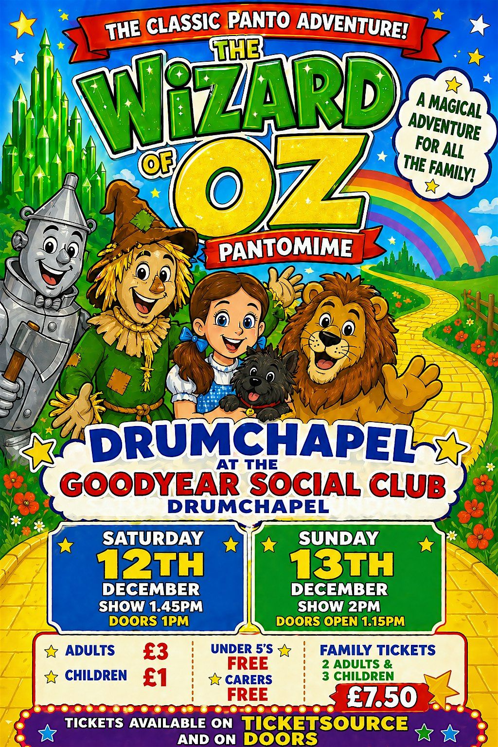 Wizard of oz pantomime