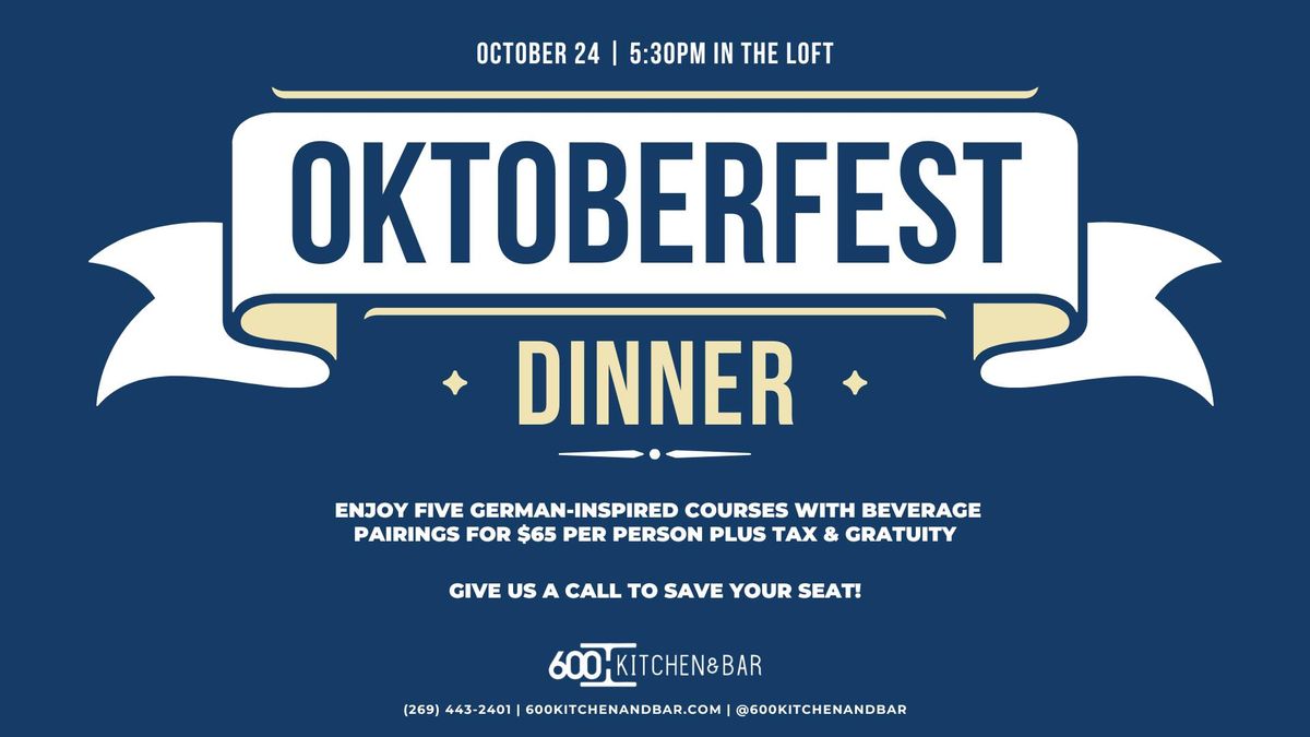 Oktoberfest Pairing Dinner