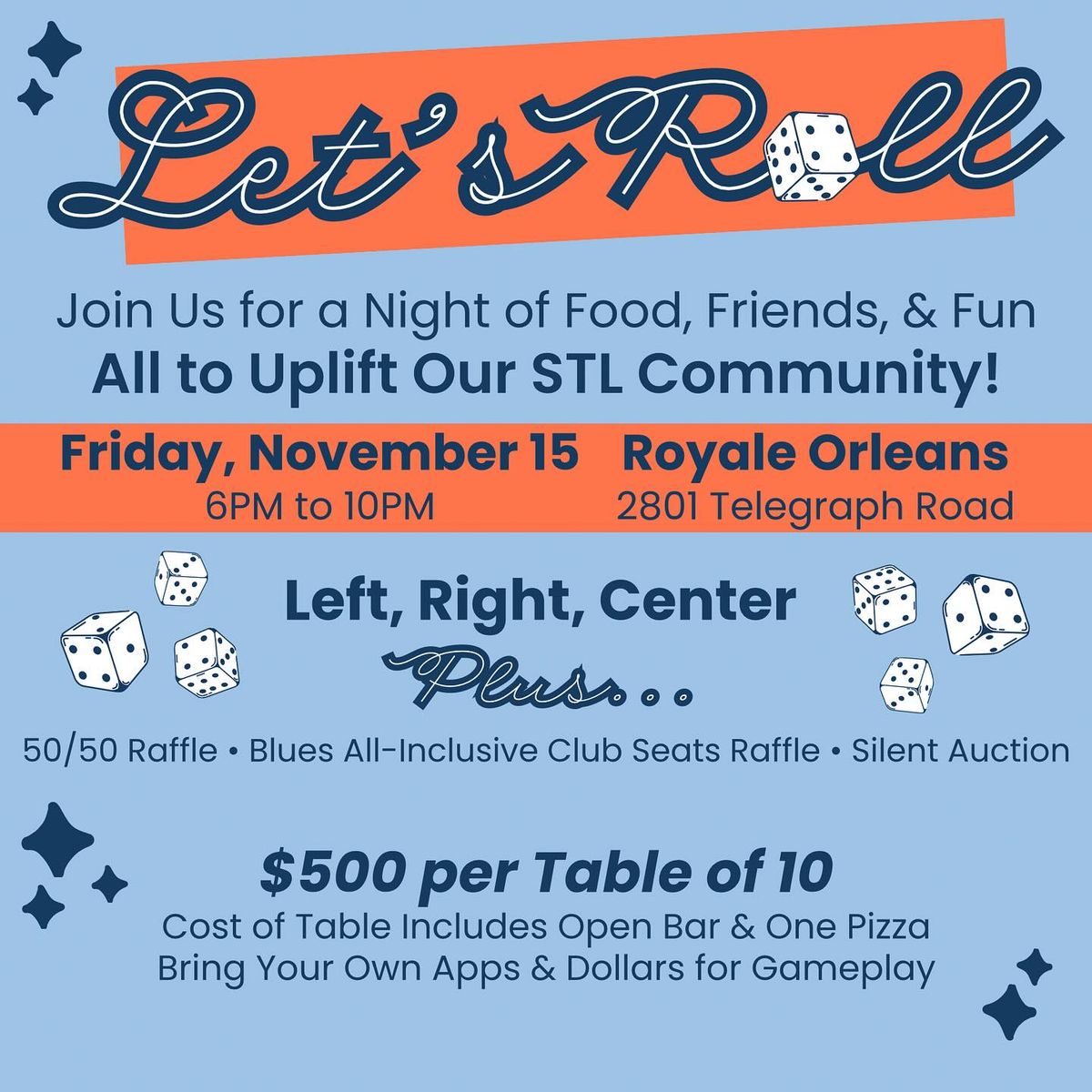 Lifting Up STL Annual Game Night!