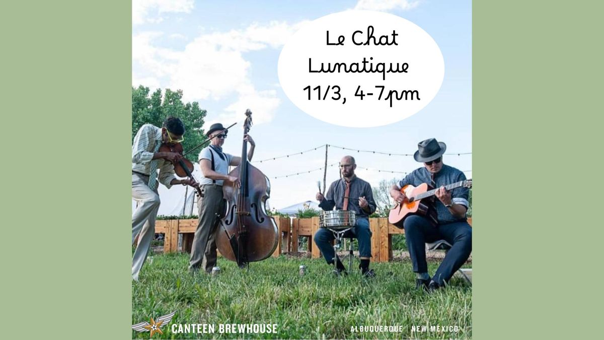 Le Chat Lunatique live at the Brewhouse