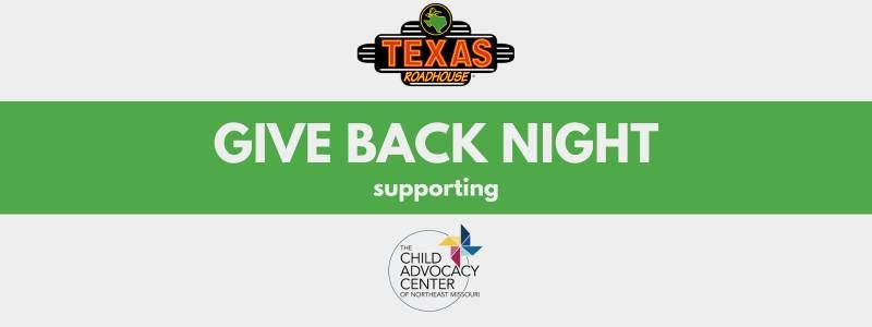 Texas Roadhouse Fundraiser for The Child Advocacy Center