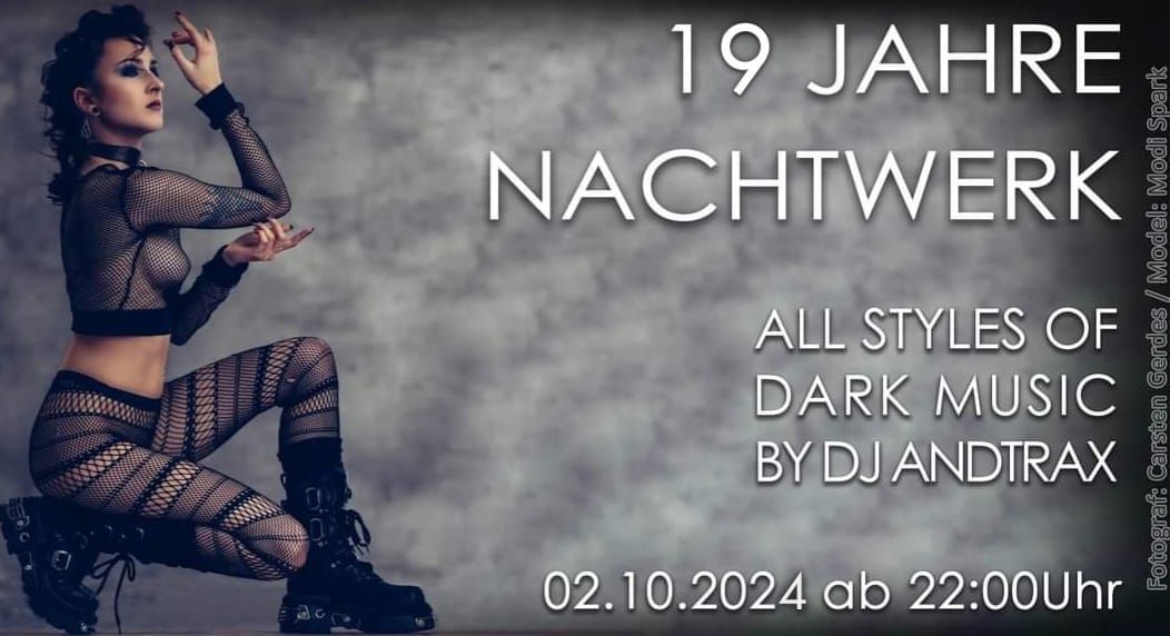 19. Jahre Nachtwerk Musikclub Karlsruhe 