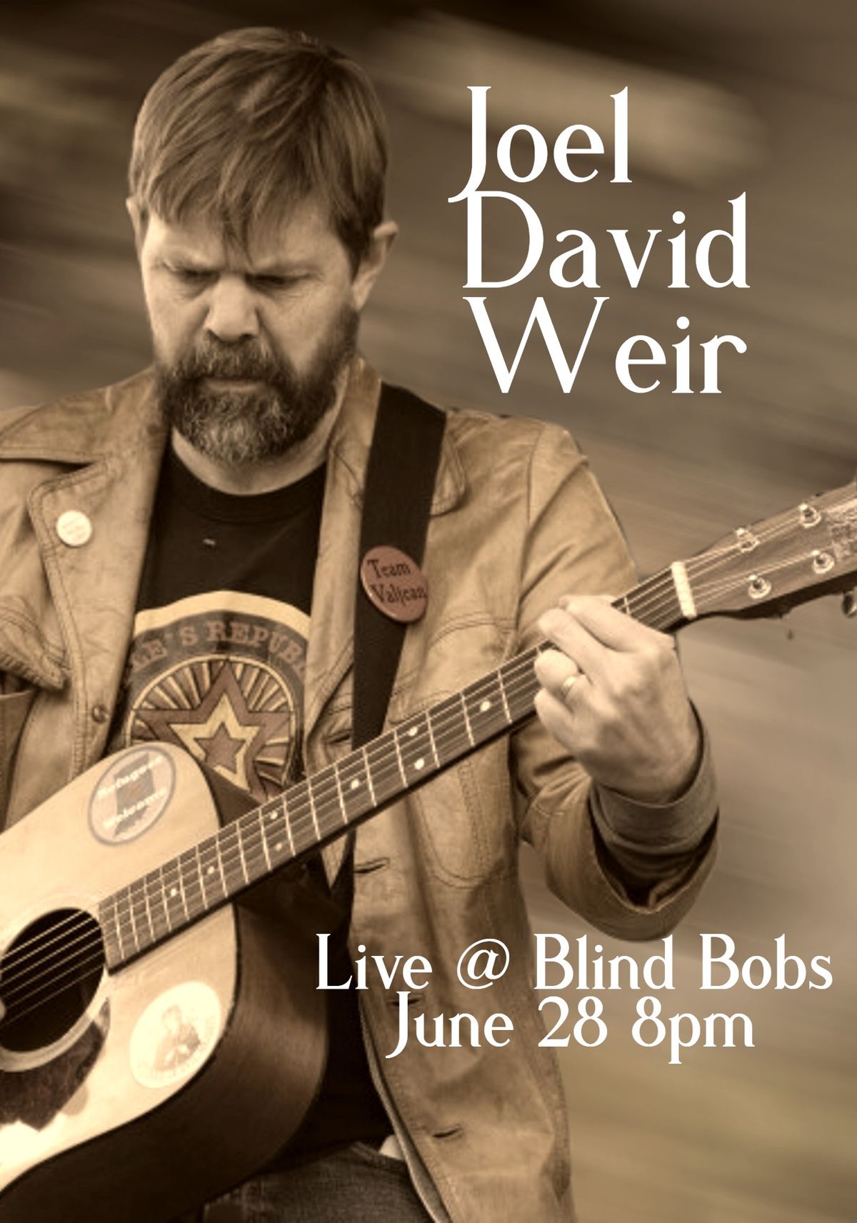 Joel David Weir Live @Blind Bobs