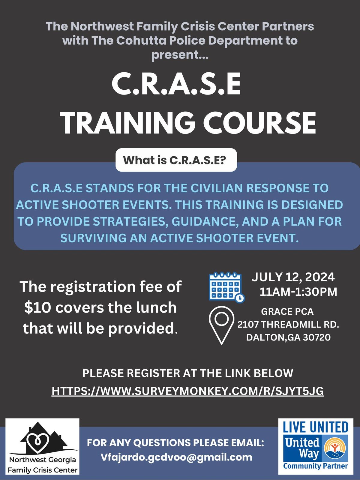 C.R.A.S.E  Training Course 