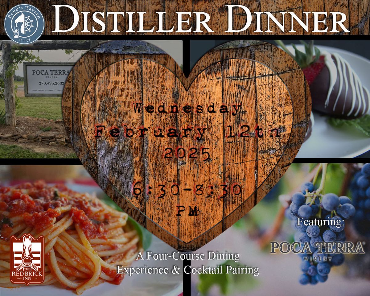 Distiller Dinner: Poca Terra Winery (Pt 2)