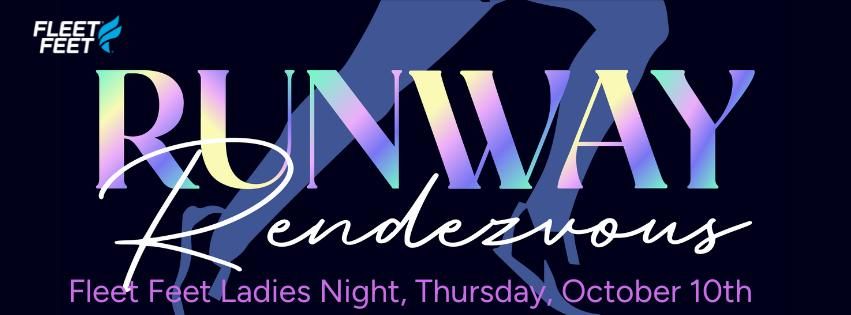 Save the Date Runway Rendevous