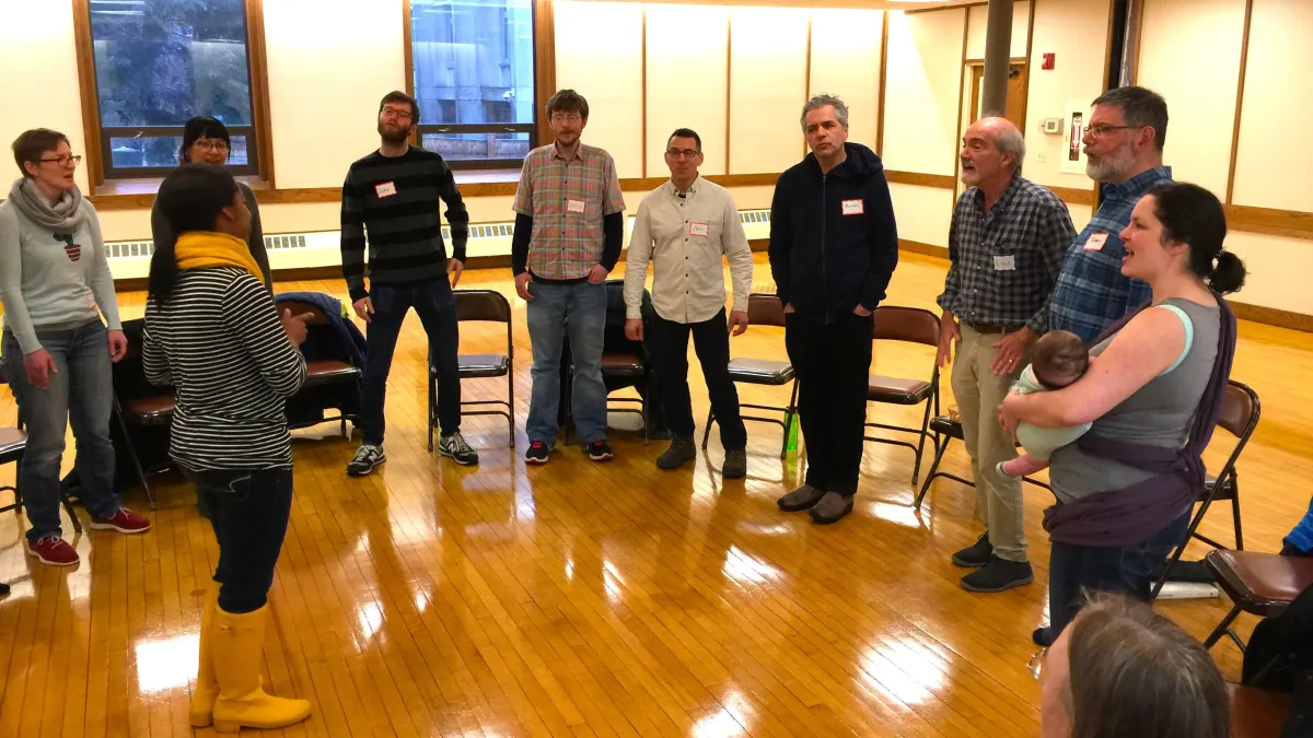 Cambridge CircleSinging