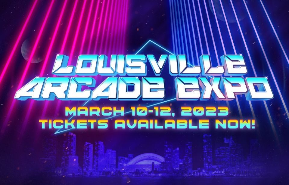 Louisville Arcade Expo 2023, Triple Crown Pavilion, Newburg, 10 March