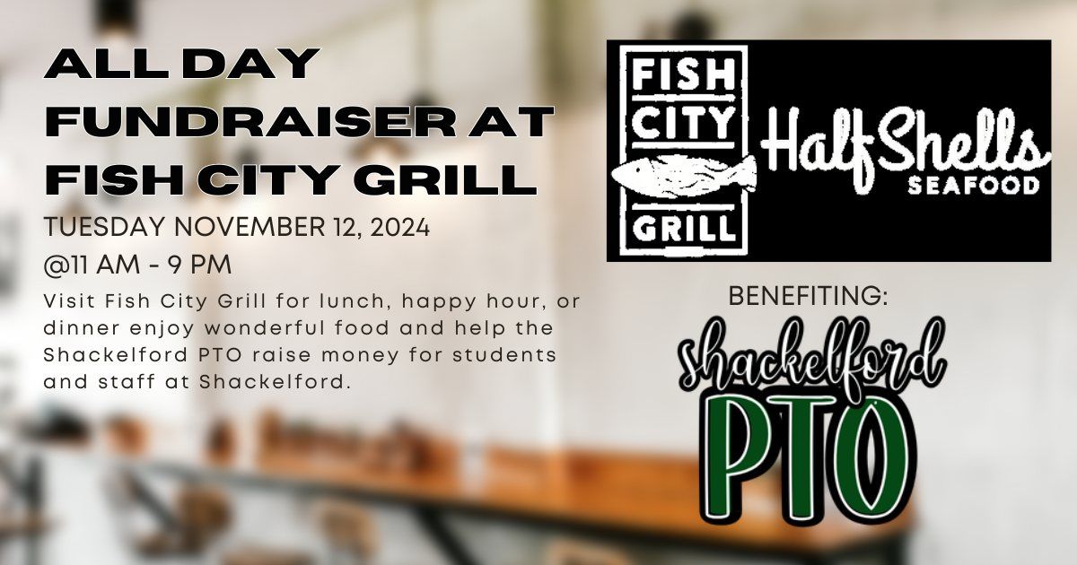 Fish City Grill Spirit DAY!