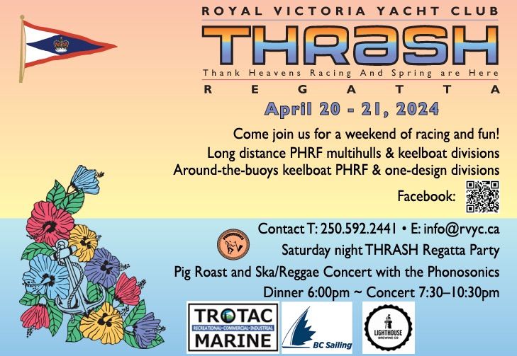 Royal Victoria Yacht Club THRASH Regatta 