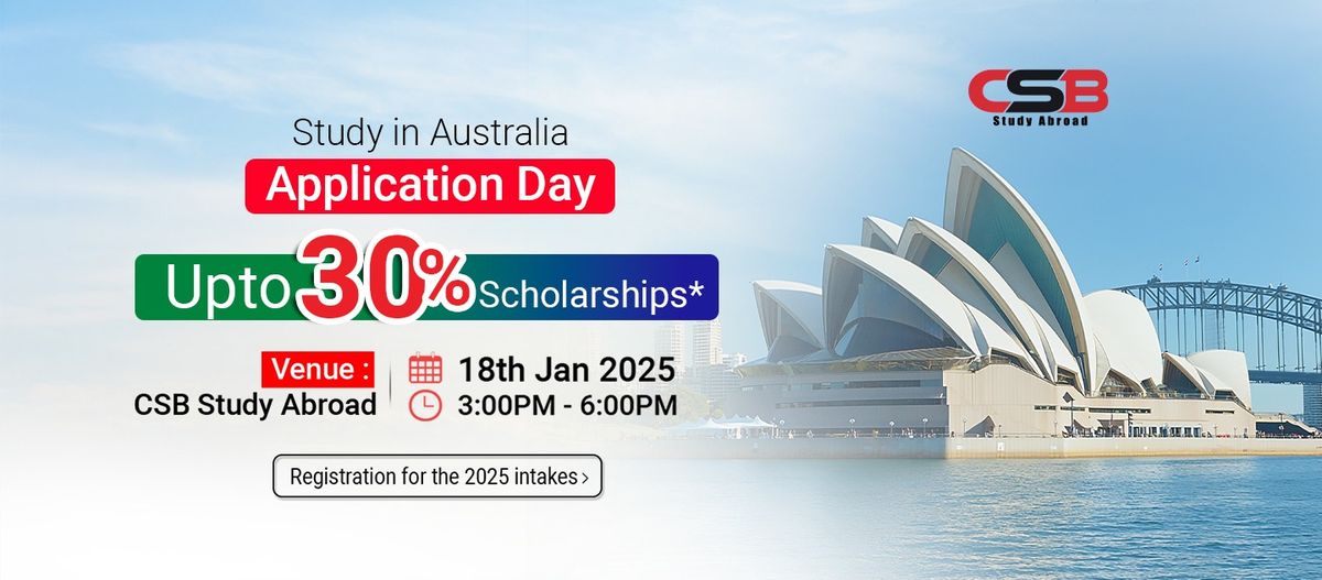 Study in Australia \ud83c\udde6\ud83c\uddfa | Application Day 