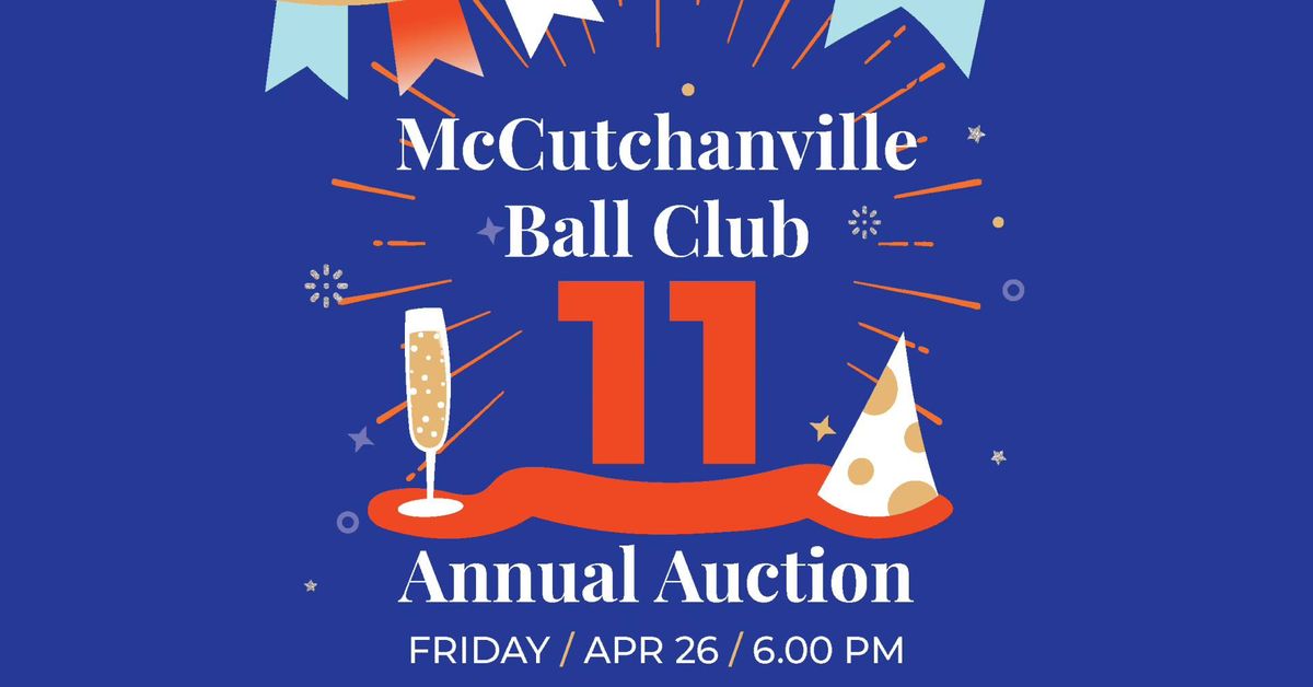 11th Annual Mccutchanville Youth Baseball & Softball Charity Auction
