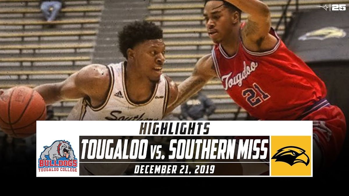 Tougaloo Bulldogs at Southern Miss Golden Eagles Mens Basketball