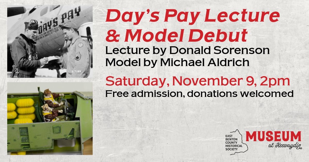 Day\u2019s Pay Lecture & Model Debut