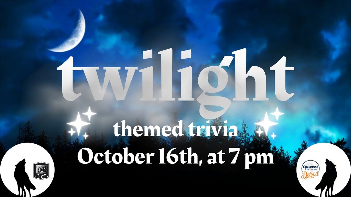 Twilight Themed Trivia