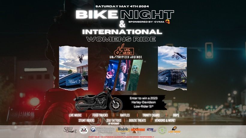 CVMA Bike Night\/ International Women\u2019s Ride Day 
