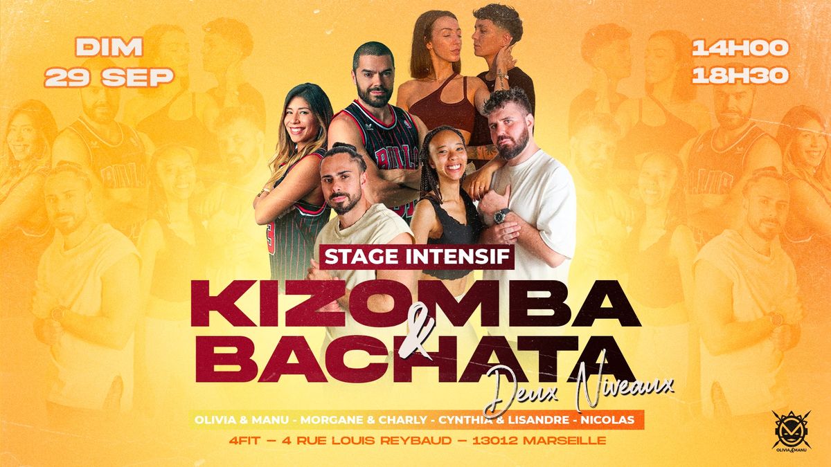 Stage Kizomba & Bachata - 2 Niveaux 