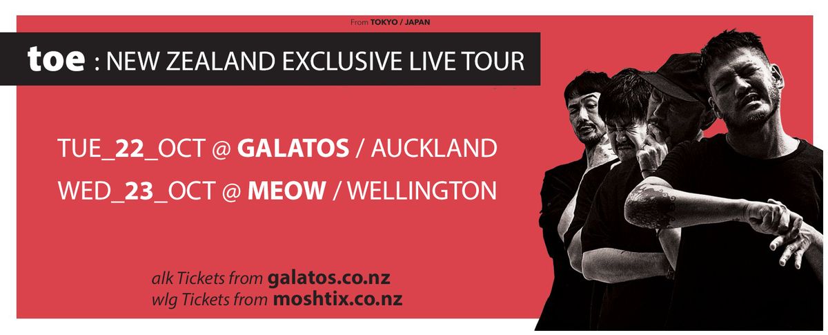 toe - Aotearoa Tour - Auckland