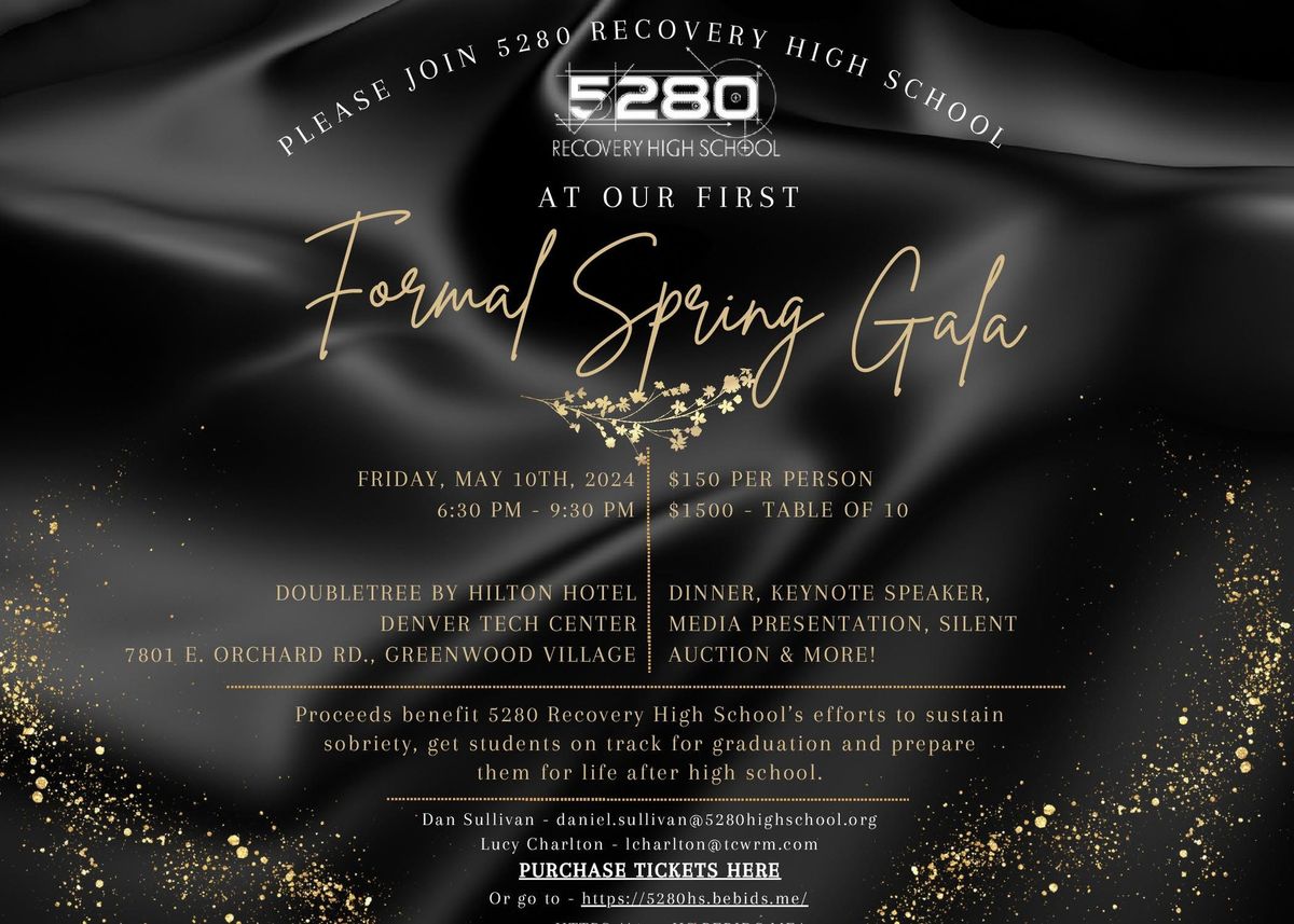 5280 Recovery High School Spring Gala & Silent Auction